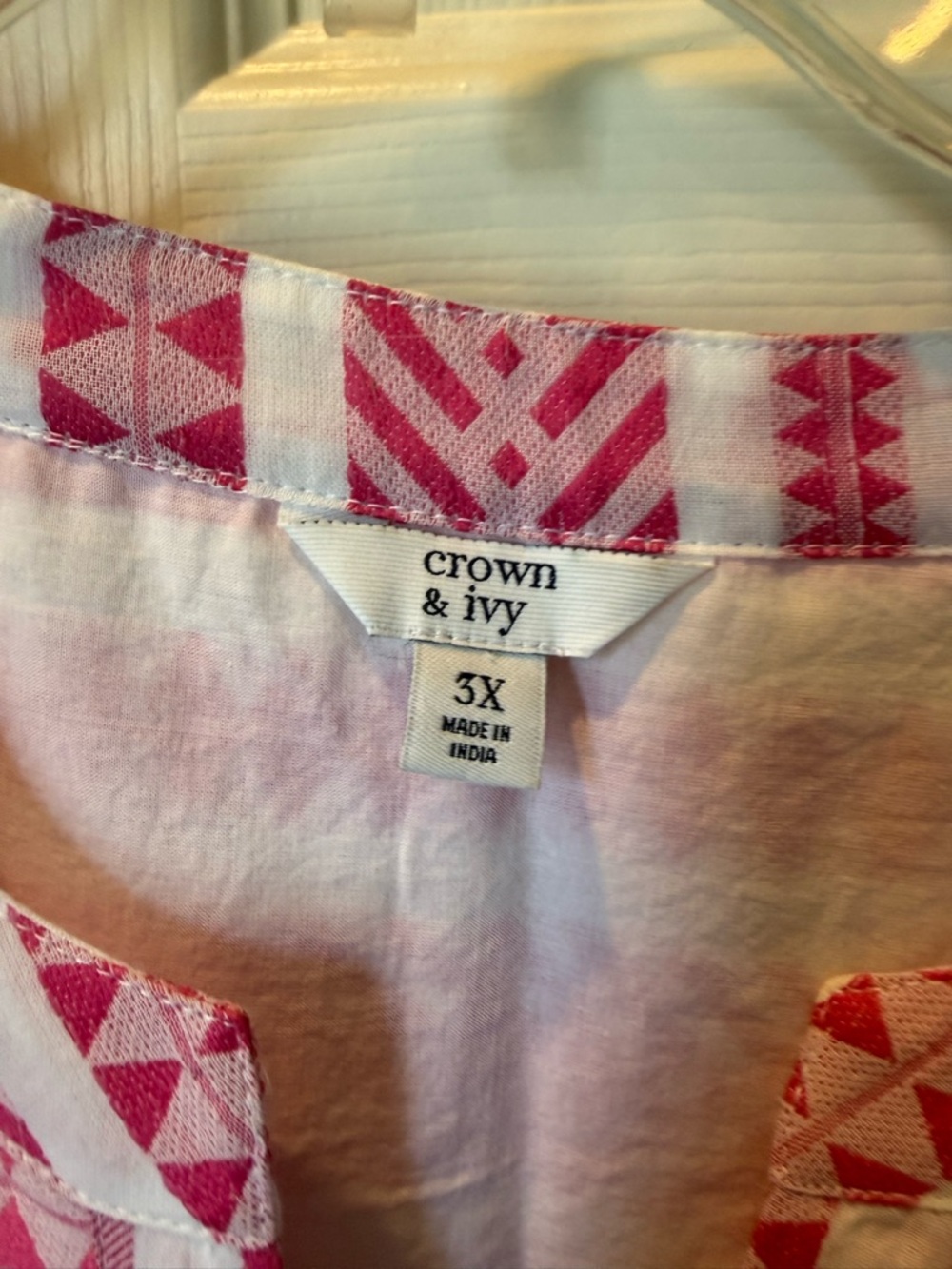 # crown & ivy 3X Pink Striped Print Sleeveless Maxi - Picture 2 of 6
